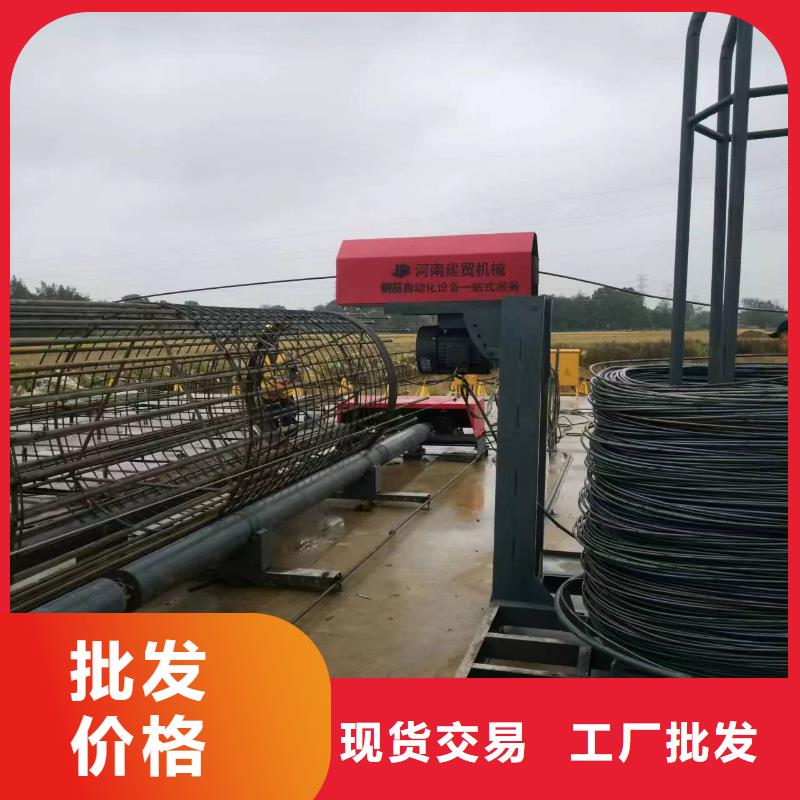 钢筋笼缠绕机效率怎么样