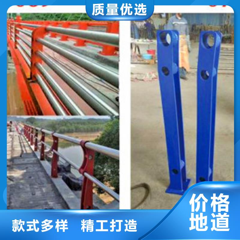 支持定制的不锈钢河道护栏厂家