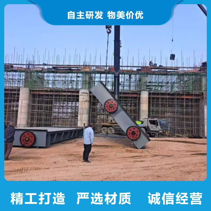 钢坝闸门景观钢闸门款式多样