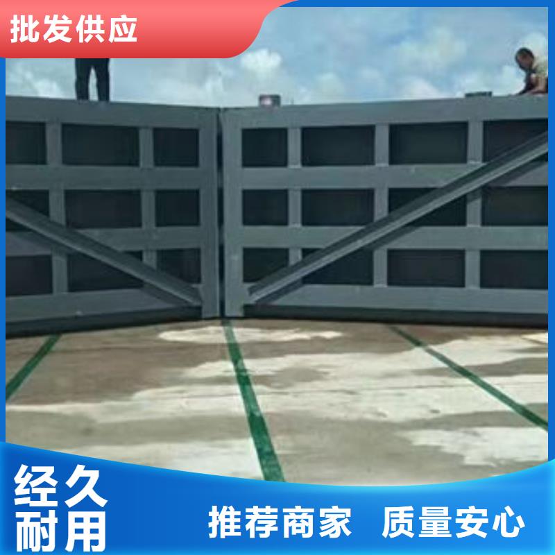钢坝闸门钢制拍门细节展示
