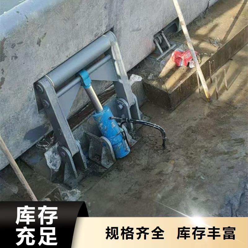 钢坝闸门钢制拍门细节展示