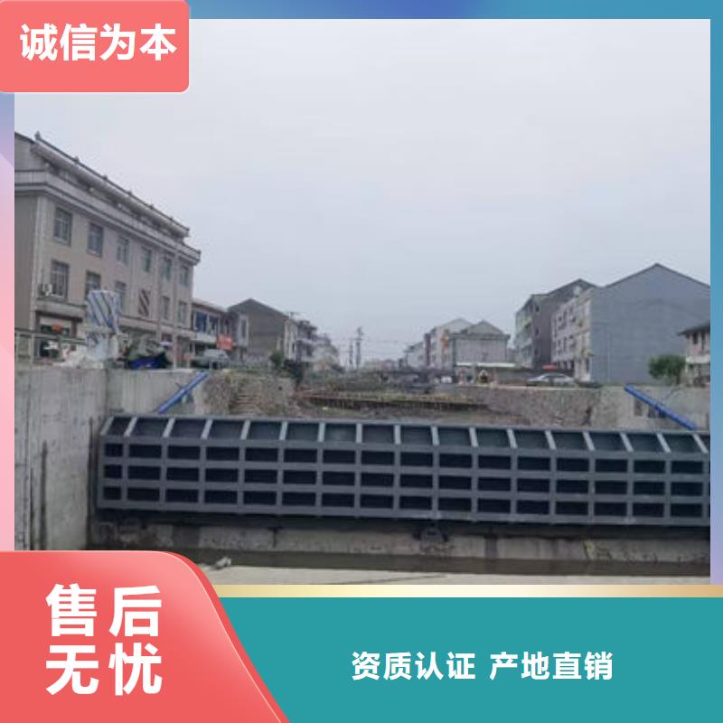 钢坝闸门钢制拍门细节展示