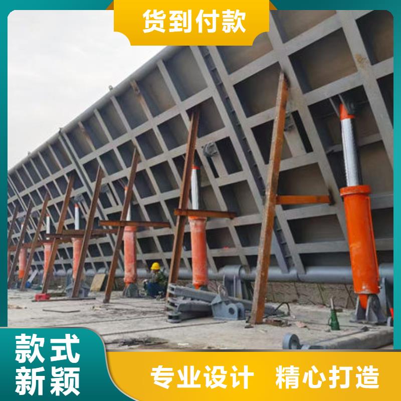 钢坝闸门钢制拍门细节展示