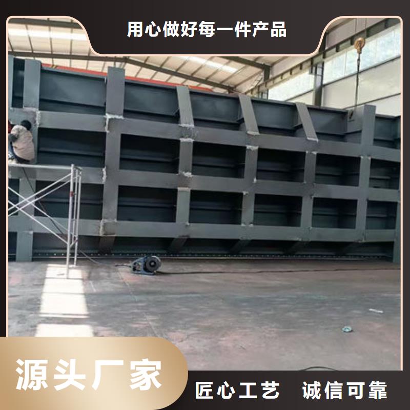 钢坝闸门钢制拍门细节展示