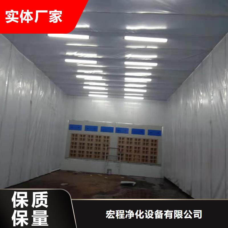 移动伸缩喷漆房水帘机喷淋塔环保废气处理设备一站式服务