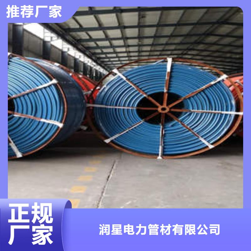 HDPE硅芯管PE塑钢缠绕管免费询价
