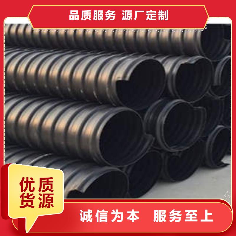 PE塑钢缠绕管电力穿线碳素管当日价格