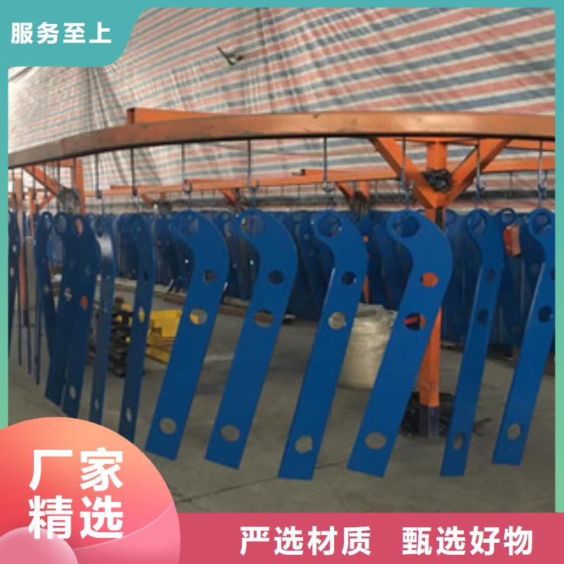 立柱不锈钢复合管桥梁防撞护栏送货上门
