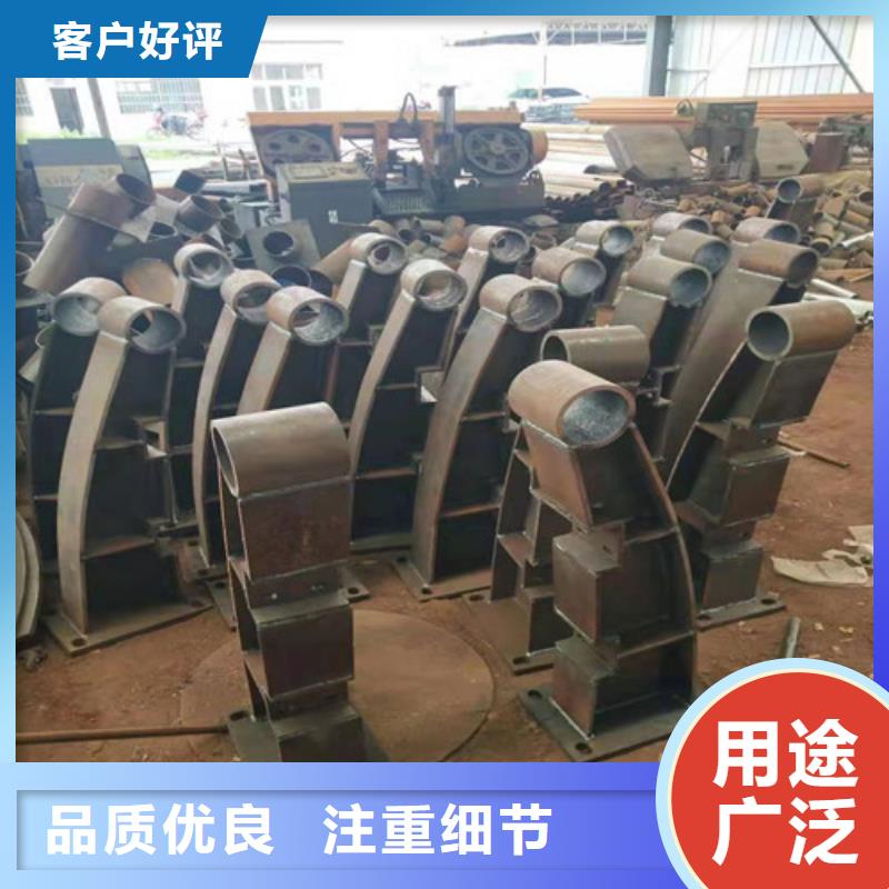 桥梁防撞护栏劳务单价不锈钢复合管厂家