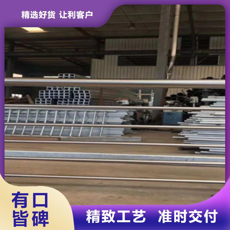 不锈钢复合管护栏桥梁防撞立柱订制批发
