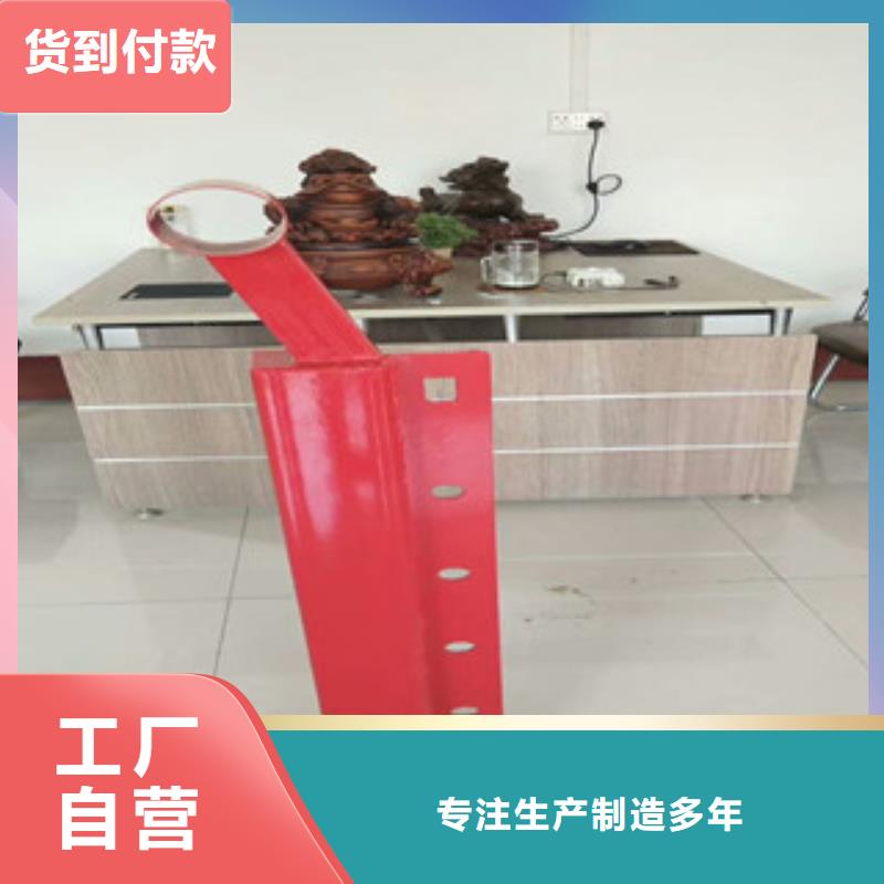 不锈钢复合管护栏防撞立柱厂家实力大