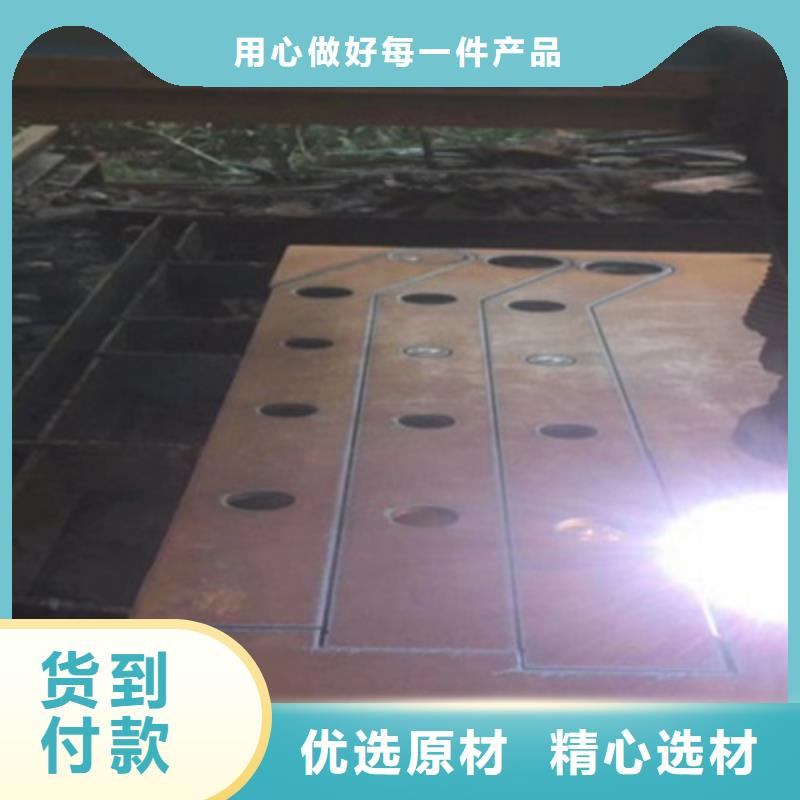桥梁灯光防撞护栏-201不锈钢复合管厂家定制