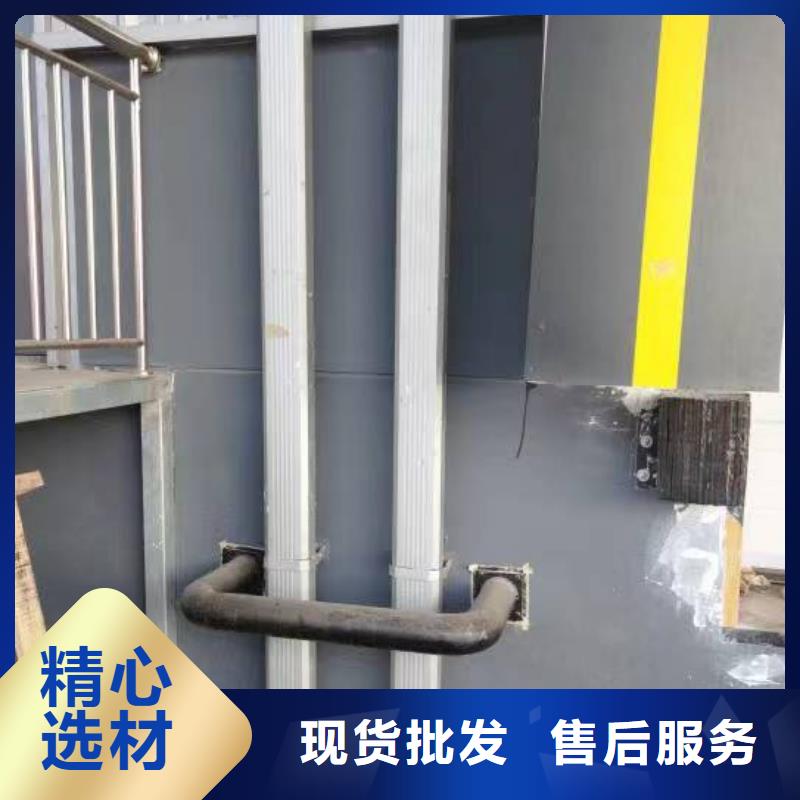 工期快的钢结构彩钢雨水管108*144厂家