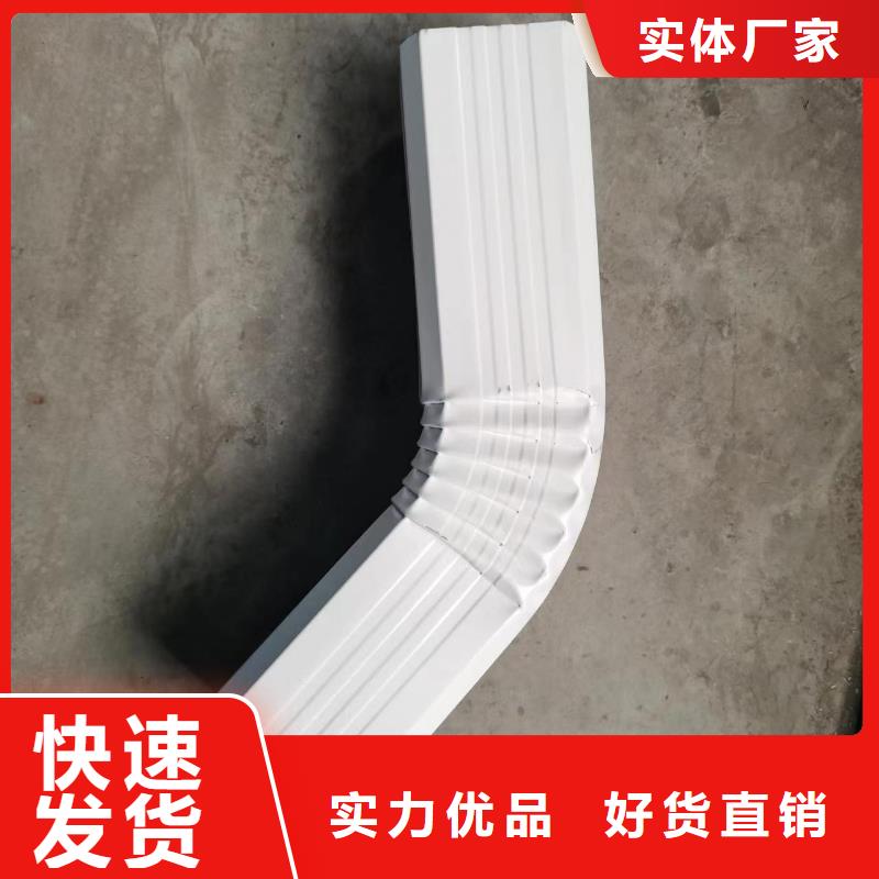 工期快的钢结构彩钢雨水管108*144厂家