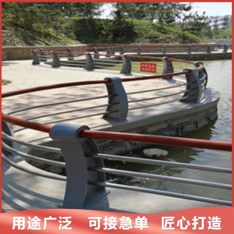木纹转印护栏桥梁防撞栏杆加工对质量负责