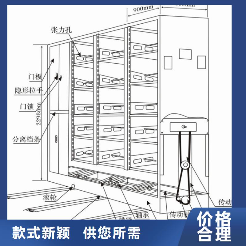 手摇档案柜厂家供应