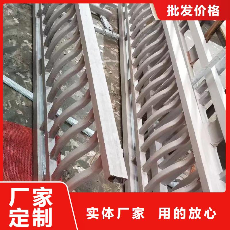 中式铝代木古建彩铝成品天沟可零售可批发