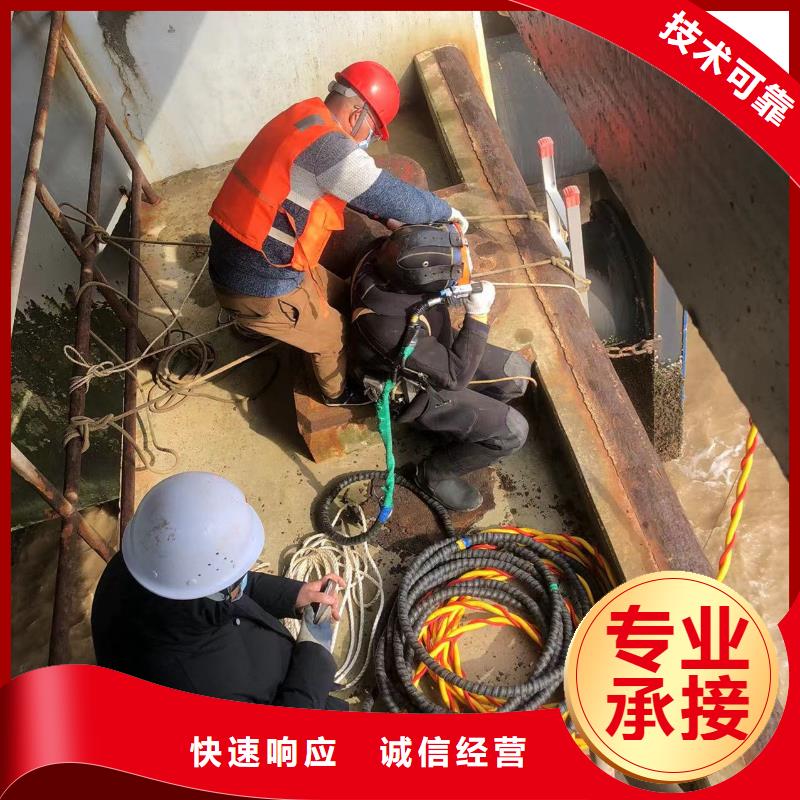 水下灌浆专注、用心