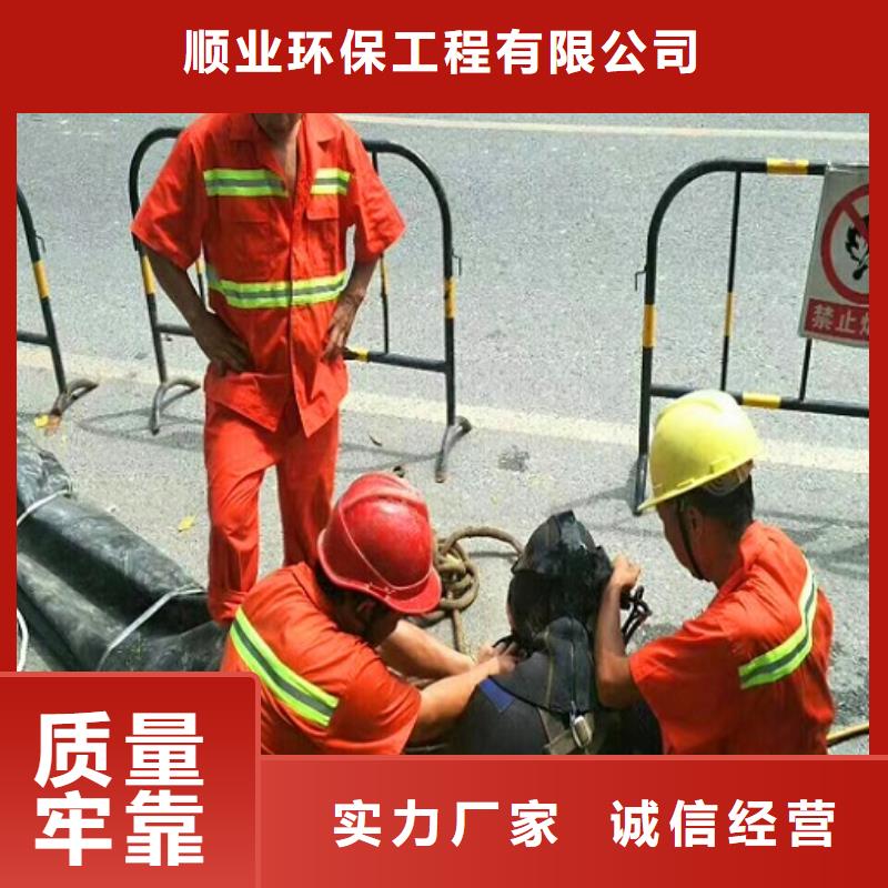 蛙人水下封堵水下拆除砖堵源头厂家经验丰富