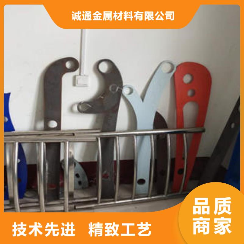 复合管防撞护栏不锈钢立柱海量现货直销