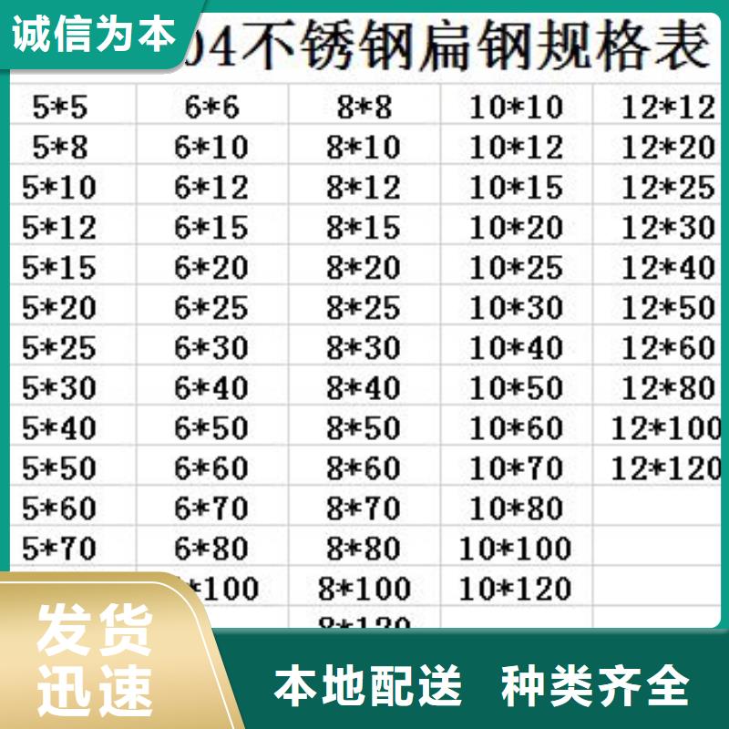 316L不锈钢扁钢生产厂家
