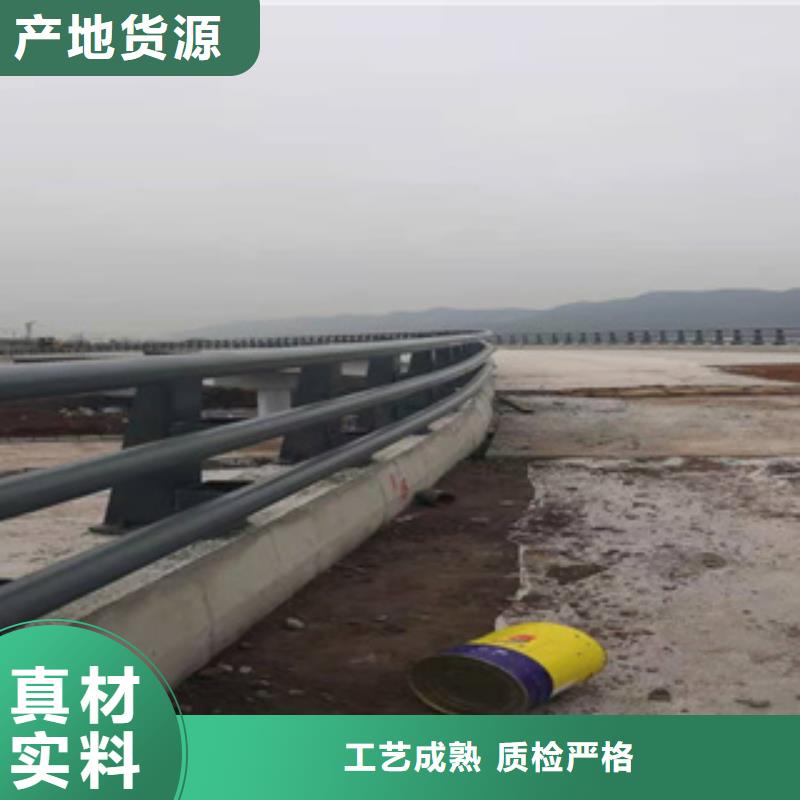 钢板静电喷塑护栏立柱来图生产