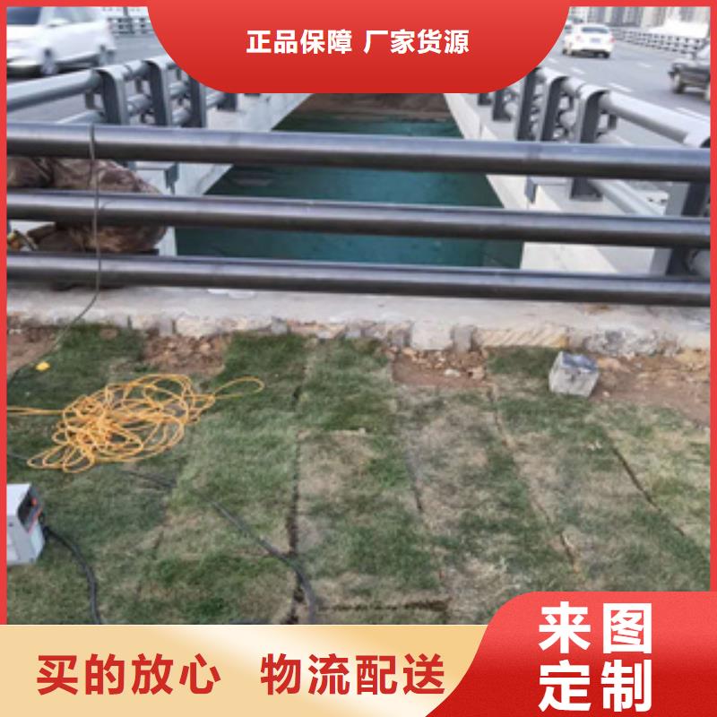 热镀锌喷塑桥梁栏杆来图生产