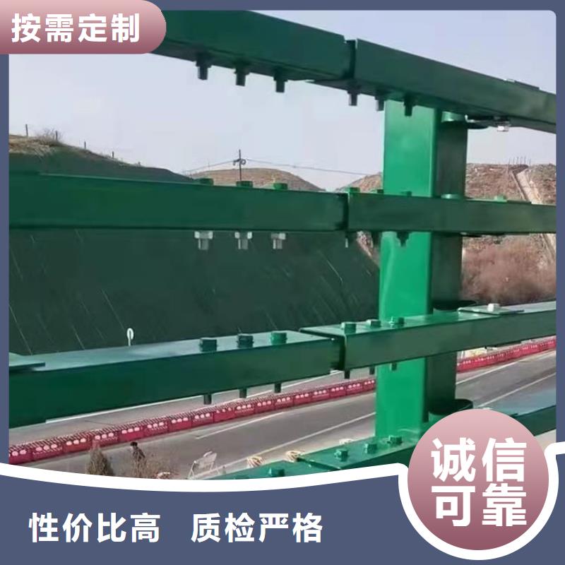 复合管人行道隔离护栏抗冲击性强