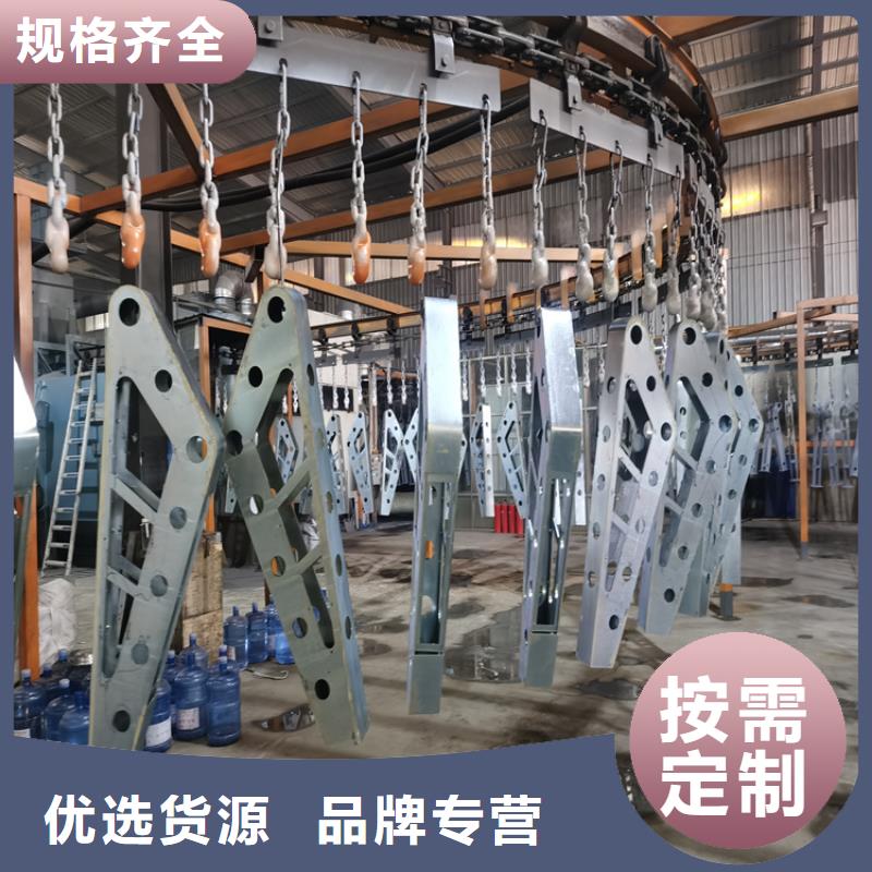 钢板包厢护栏立柱来图定制