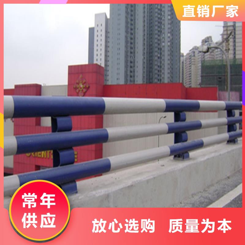 方管静电喷塑防撞栏杆来厂考察