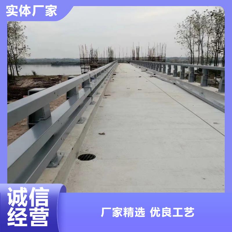 灯光桥梁护栏表面光洁强度高