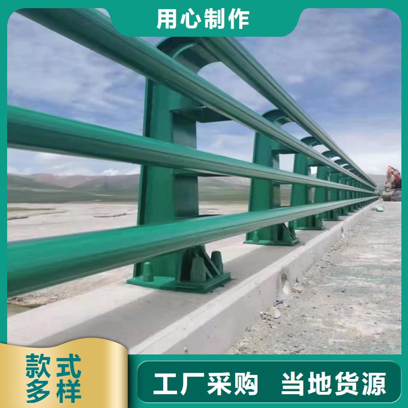 灯光桥梁护栏表面光洁强度高