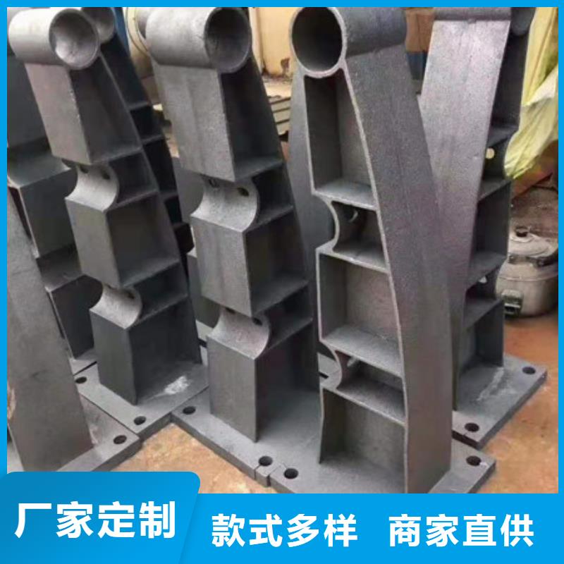 不锈钢防撞护栏-桥梁护栏立柱