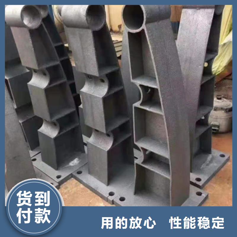 桥梁防撞护栏钢板立柱专业厂家