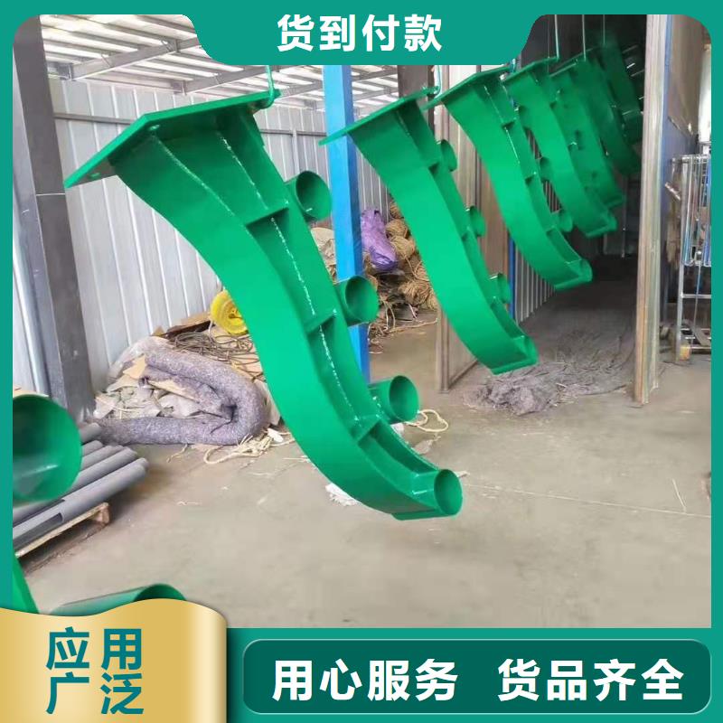 【铸造石仿石护栏立柱】国道抗冲击围栏现货直发