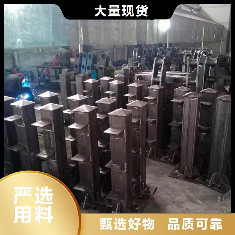 铸造石仿石护栏立柱LED防护栏杆好货直供