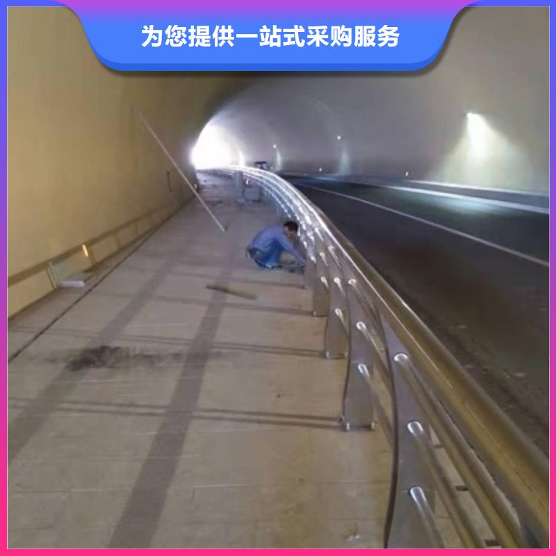 防撞护栏不锈钢复合管桥梁护栏库存量大