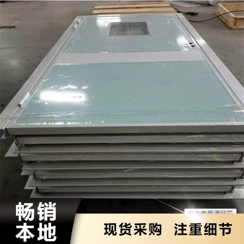 定做电动推拉铅门厂家