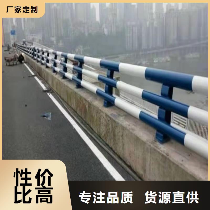 不锈钢桥梁防撞护栏河道景观灯光护栏立柱工厂直供