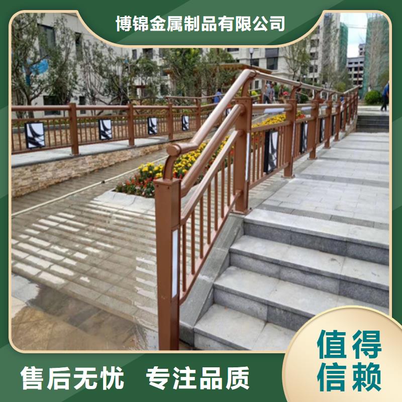 不锈钢桥梁防撞护栏河道景观灯光护栏【热镀锌立柱】通过检测