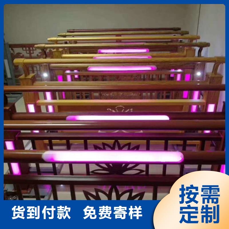 不锈钢桥梁防撞护栏河道景观灯光护栏桥梁景观栏杆源厂定制