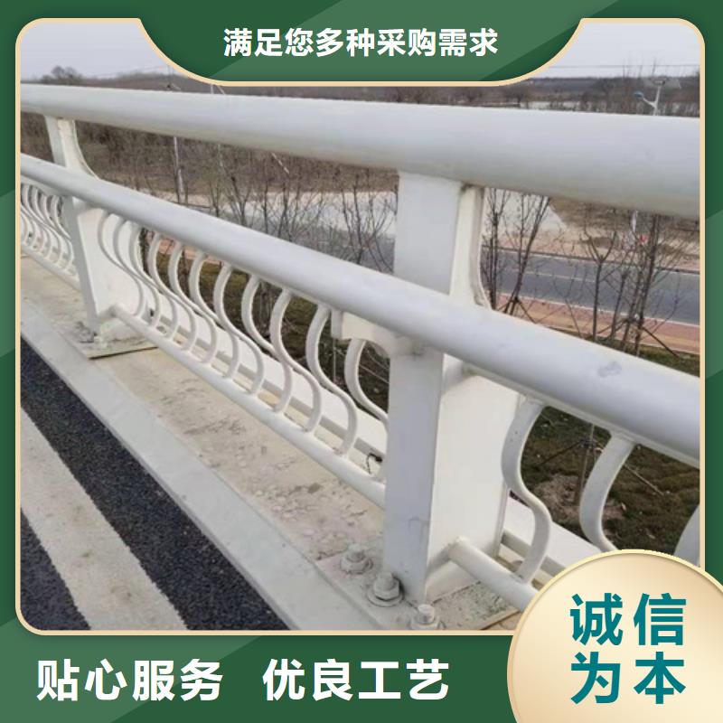 不锈钢桥梁防撞护栏河道景观灯光护栏【热镀锌立柱】通过检测
