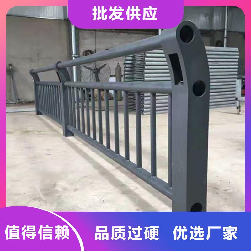 不锈钢桥梁防撞护栏河道景观灯光护栏立柱工厂直供