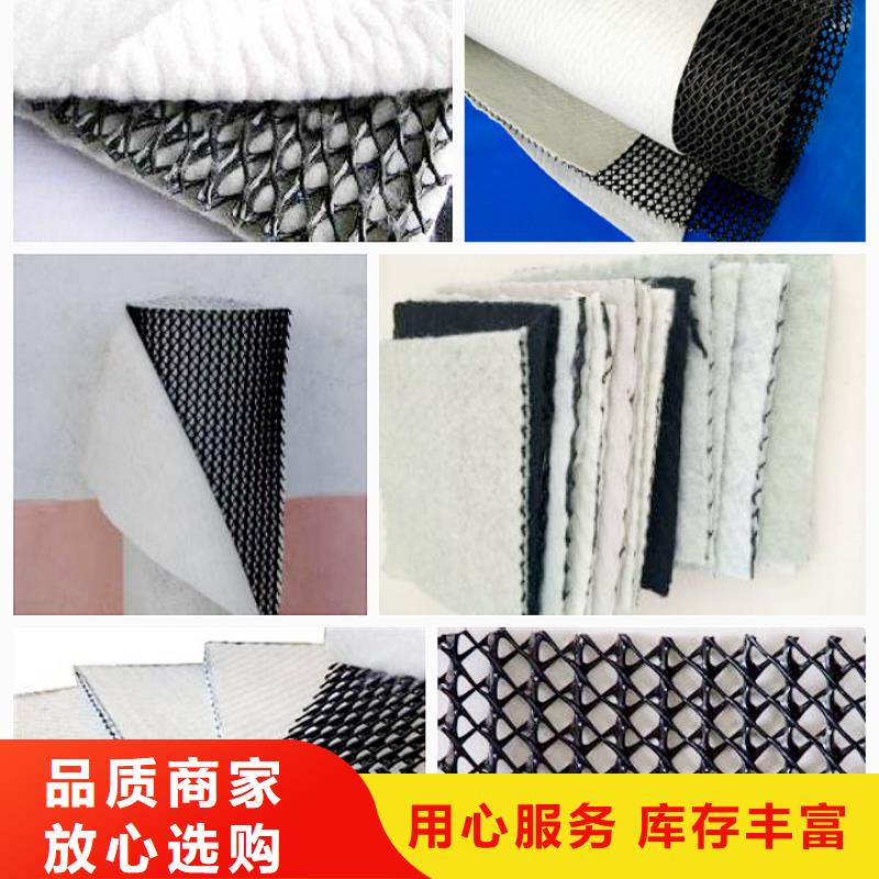 三维复合排水网涤纶土工格栅来图定制