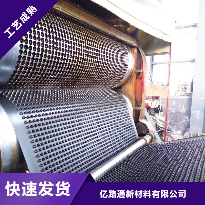 塑料排水板玻纤土工格栅库存量大