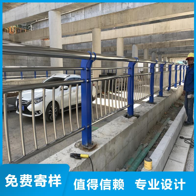 桥梁护栏不锈钢立柱现货
