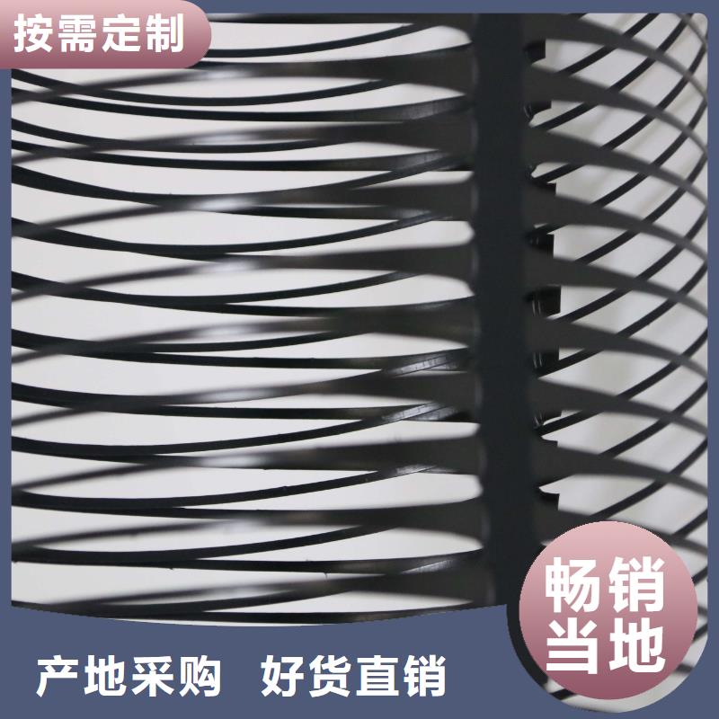 单向拉伸塑料格栅凸结点钢塑土工格栅买的放心