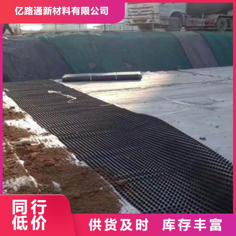 塑料排水板单向塑料土工格栅材质实在