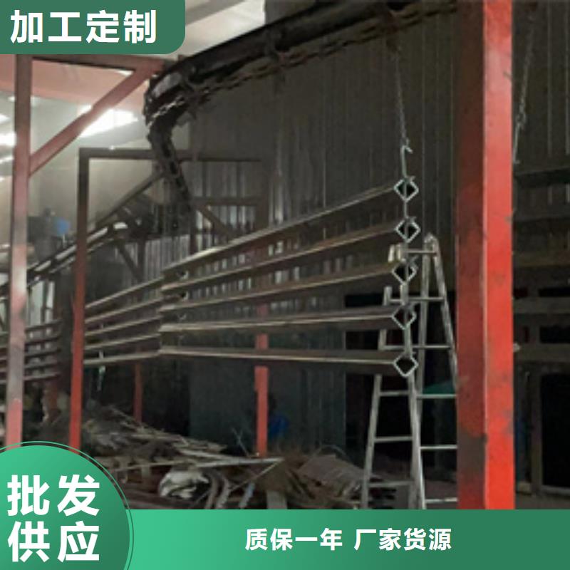 防撞不锈钢复合管栏杆制造