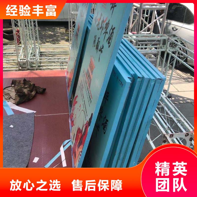 广告安装半户外LED显示屏省钱省时